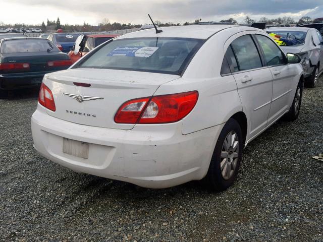 1C3LC46J18N237191 - 2008 CHRYSLER SEBRING LX WHITE photo 4