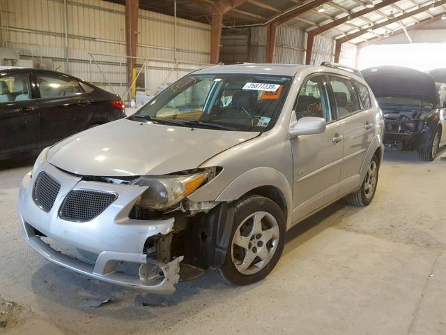 5Y2SL63845Z407715 - 2005 PONTIAC VIBE SILVER photo 2