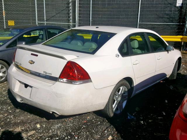 2G1WU581469295197 - 2006 CHEVROLET IMPALA LTZ WHITE photo 4