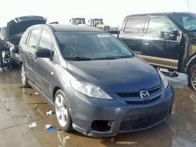 JM1CR29L160124072 - 2006 MAZDA 5 BLACK photo 1