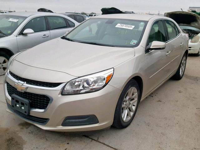 1G11C5SL8FF177782 - 2015 CHEVROLET MALIBU 1LT 银色 照片 2