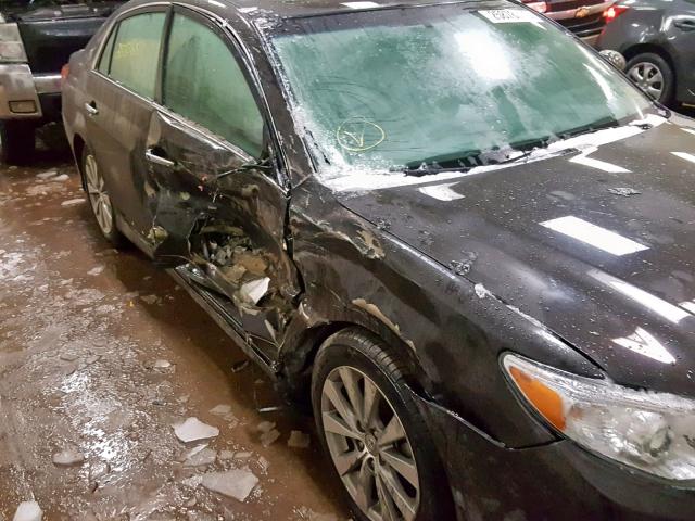 4T1BK3DB7CU470826 - 2012 TOYOTA AVALON BAS GRAY photo 9