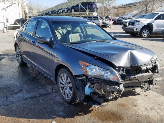 1HGCP2F85CA138893 - 2012 HONDA ACCORD EXL GRAY photo 1