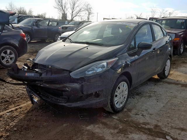 3FADP4AJ0JM136435 - 2018 FORD FIESTA S BLACK photo 2