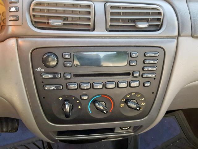 1FAFP55U54G164166 - 2004 FORD TAURUS SES SILVER photo 9