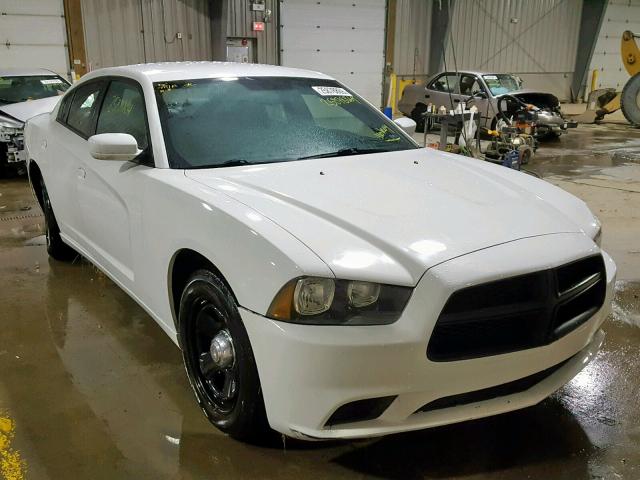 2C3CDXAT9CH288012 - 2012 DODGE CHARGER PO WHITE photo 1