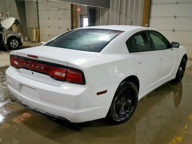 2C3CDXAT9CH288012 - 2012 DODGE CHARGER PO WHITE photo 4