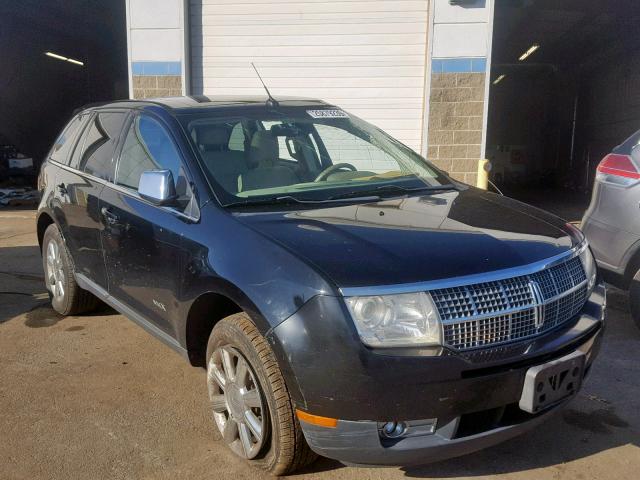 2LMDU88C47BJ15423 - 2007 LINCOLN MKX BLACK photo 1