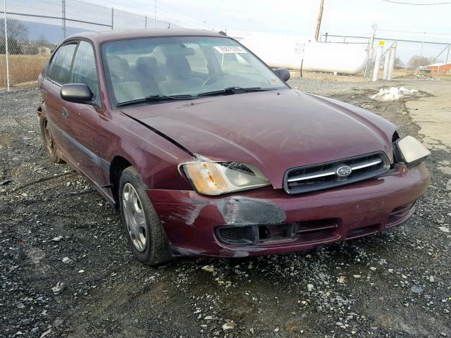 4S3BE635317212307 - 2001 SUBARU LEGACY L MAROON photo 1