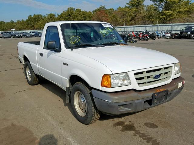 1FTYR10D62TA17050 - 2002 FORD RANGER WHITE photo 1