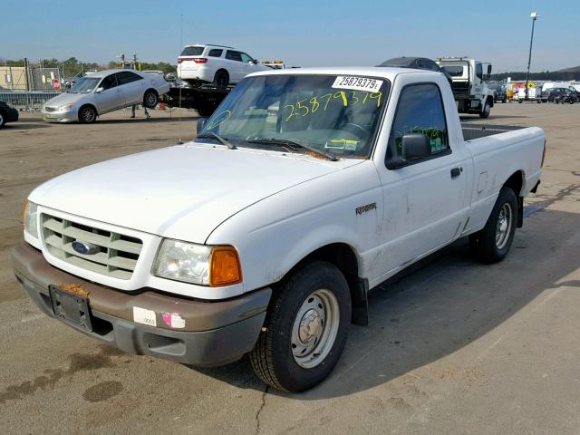 1FTYR10D62TA17050 - 2002 FORD RANGER WHITE photo 2