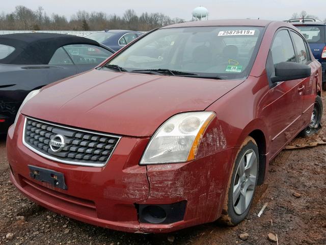 3N1AB61E87L704958 - 2007 NISSAN SENTRA 2.0 RED photo 2