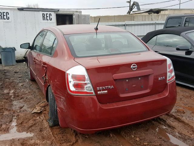 3N1AB61E87L704958 - 2007 NISSAN SENTRA 2.0 RED photo 3