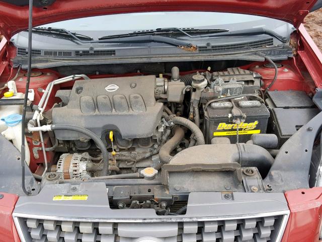 3N1AB61E87L704958 - 2007 NISSAN SENTRA 2.0 RED photo 7