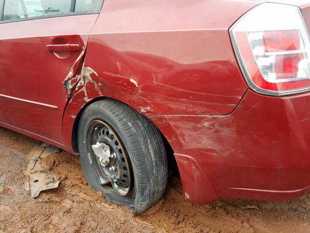 3N1AB61E87L704958 - 2007 NISSAN SENTRA 2.0 RED photo 9