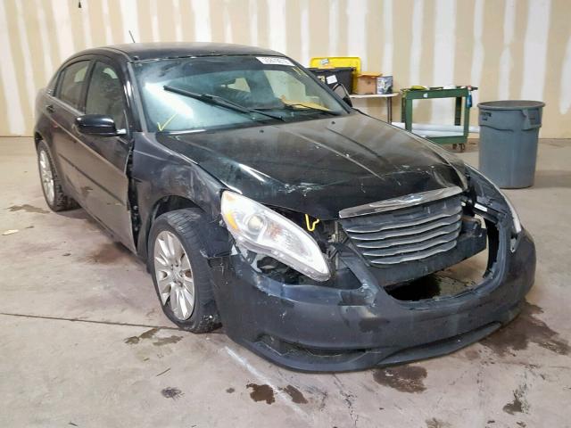 1C3BC4FB8BN552985 - 2011 CHRYSLER 200 LX BLACK photo 1