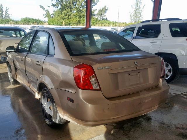 KL5JD56Z96K245944 - 2006 SUZUKI FORENZA GOLD photo 3