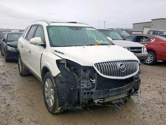 5GAKVDED1CJ249419 - 2012 BUICK ENCLAVE WHITE photo 1