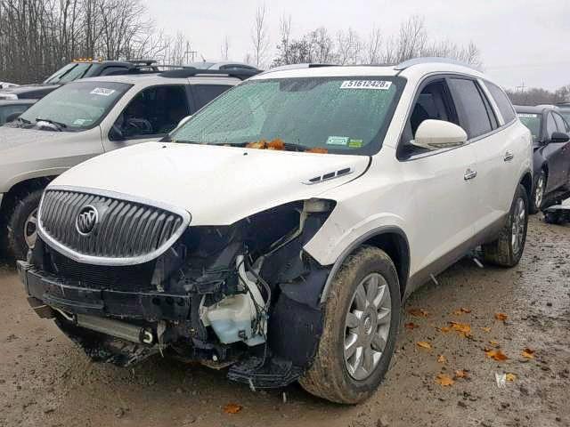 5GAKVDED1CJ249419 - 2012 BUICK ENCLAVE WHITE photo 2