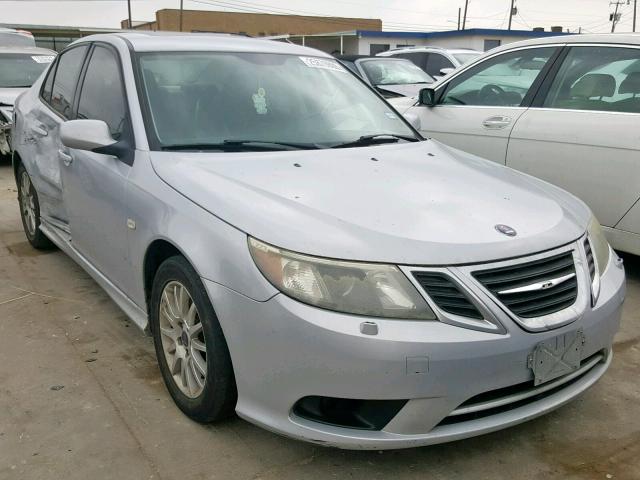 YS3FB49Y381155807 - 2008 SAAB 9-3 2.0T SILVER photo 1