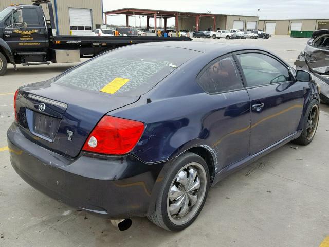 JTKDE167860067850 - 2006 TOYOTA SCION TC 蓝色 照片 4
