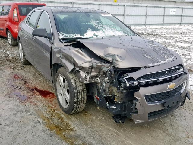 1G1ZA5EU4CF342154 - 2012 CHEVROLET MALIBU LS GRAY photo 1