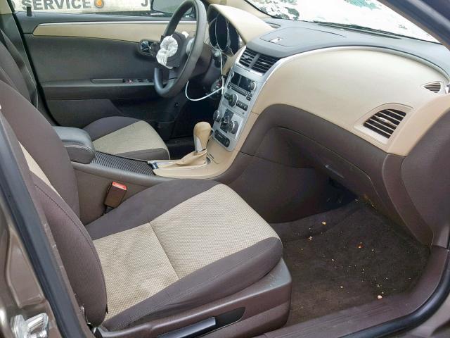 1G1ZA5EU4CF342154 - 2012 CHEVROLET MALIBU LS GRAY photo 5