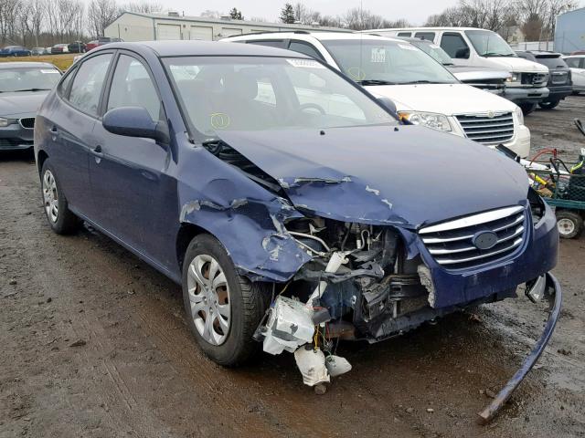 KMHDU4AD7AU884913 - 2010 HYUNDAI ELANTRA BL BLUE photo 1