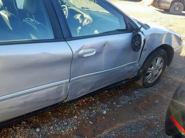 1FAFP56S44A130624 - 2004 FORD TAURUS SEL SILVER photo 9