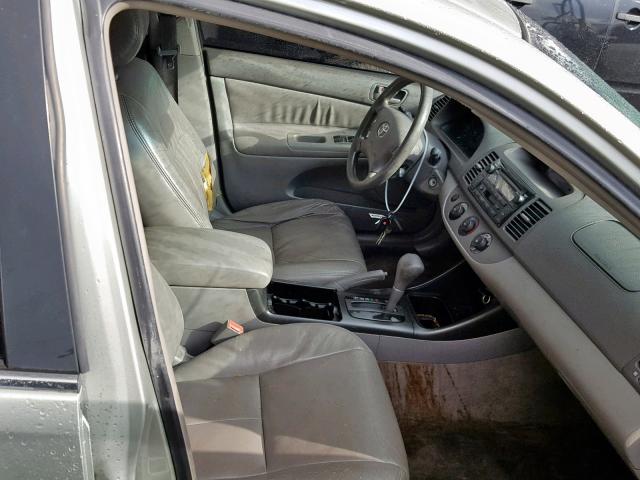 JTDBE32K730235994 - 2003 TOYOTA CAMRY LE SILVER photo 5