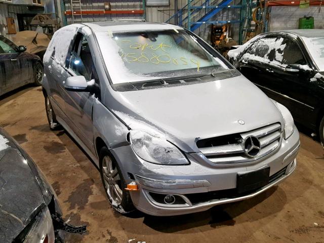 WDDFH34X27J149791 - 2007 MERCEDES-BENZ B200 SILVER photo 1