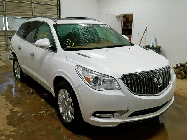 5GAKRBKD2HJ341398 - 2017 BUICK ENCLAVE WHITE photo 1