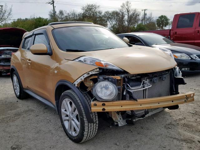 JN8AF5MV4DT220501 - 2013 NISSAN JUKE S GOLD photo 1