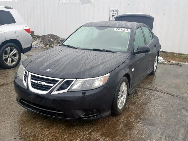 YS3FA4MY4A1608946 - 2010 SAAB 9-3 2.0T BLACK photo 2