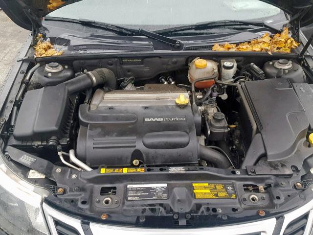 YS3FA4MY4A1608946 - 2010 SAAB 9-3 2.0T BLACK photo 7