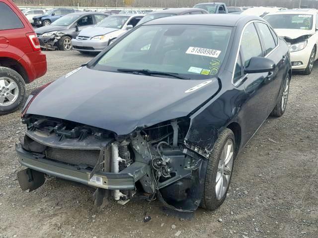 1G4PP5SK4E4124788 - 2014 BUICK VERANO BLACK photo 2