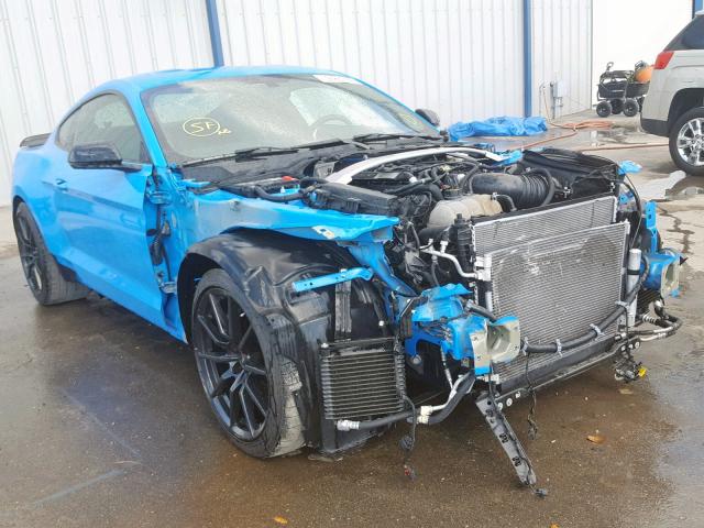 1FA6P8JZ1H5520889 - 2017 FORD MUSTANG SH BLUE photo 1