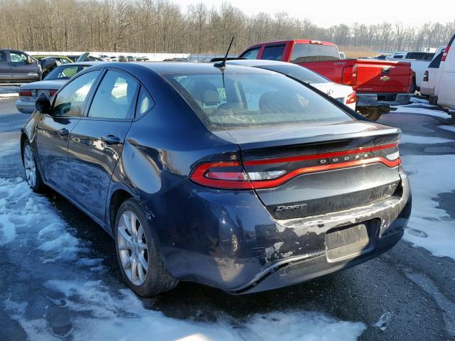 1C3CDFBA1DD298023 - 2013 DODGE DART SXT BLACK photo 3