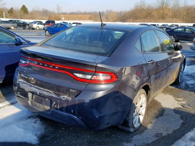 1C3CDFBA1DD298023 - 2013 DODGE DART SXT BLACK photo 4