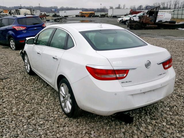 1G4PR5SK7E4103914 - 2014 BUICK VERANO CON WHITE photo 3