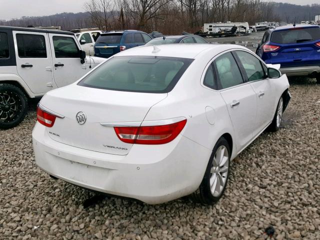 1G4PR5SK7E4103914 - 2014 BUICK VERANO CON WHITE photo 4