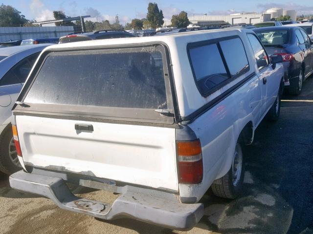 4TARN81A0PZ133695 - 1993 TOYOTA PICKUP 1/2 WHITE photo 4