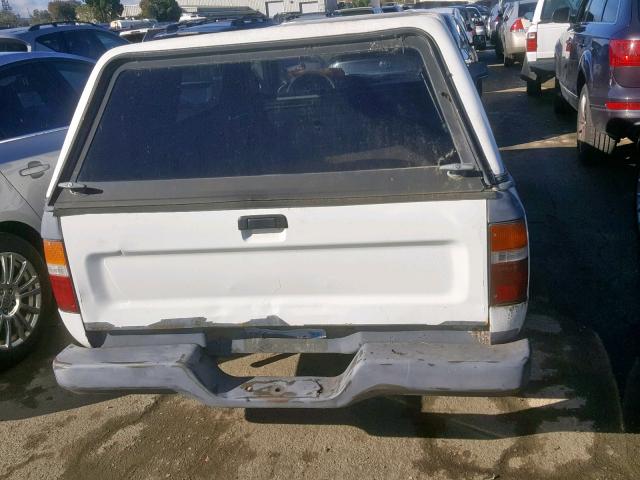 4TARN81A0PZ133695 - 1993 TOYOTA PICKUP 1/2 WHITE photo 6