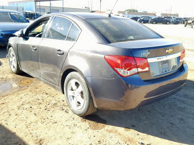 1G1PC5SB1F7205028 - 2015 CHEVROLET CRUZE LT BROWN photo 3