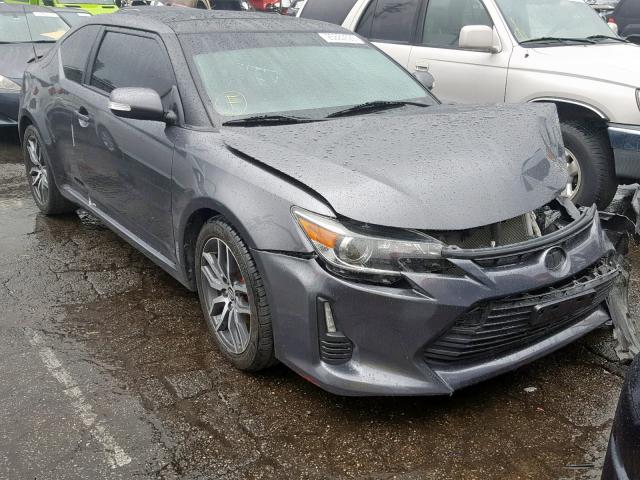 JTKJF5C75F3093543 - 2015 TOYOTA SCION TC ნაცრისფერი ფოტო 1
