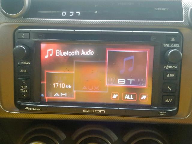 JTKJF5C75F3093543 - 2015 TOYOTA SCION TC ნაცრისფერი ფოტო 9