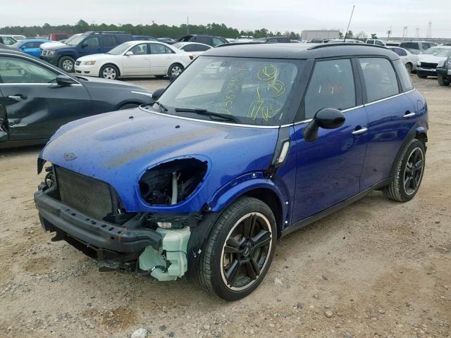 WMWZC3C59FWP52712 - 2015 MINI COOPER S C BLUE photo 2