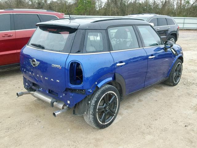 WMWZC3C59FWP52712 - 2015 MINI COOPER S C BLUE photo 4