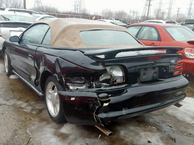 1FALP45T7SF137266 - 1995 FORD MUSTANG GT BLACK photo 3