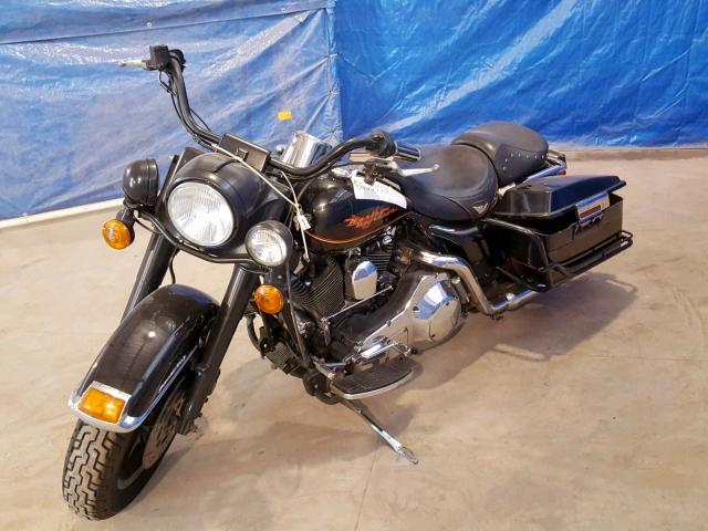 1HD1FDL19SY602140 - 1995 HARLEY-DAVIDSON FLHR BLACK photo 2